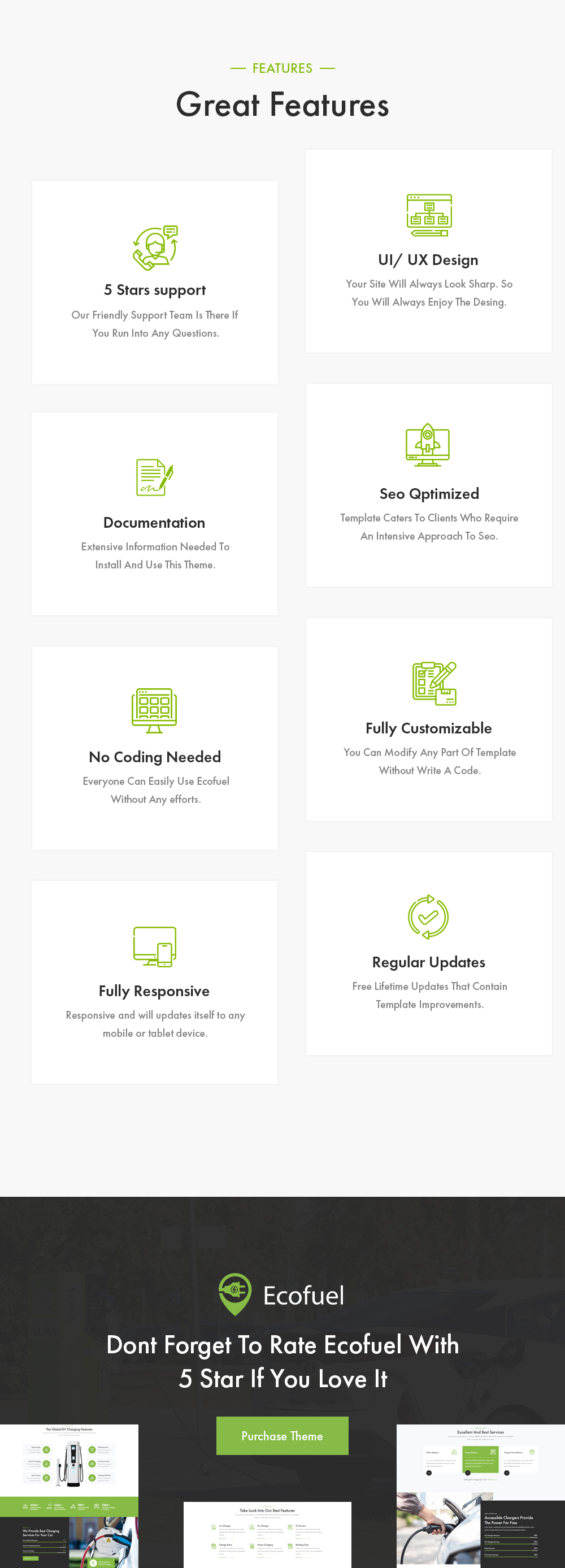 Ecofuel - Electric Car & Charging Station HTML Template